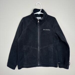 Columbia Black Fleece Kids Full Zip Jacket - size XS